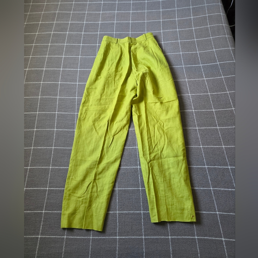 Vtg Gucci Linen Trousers - Picture 9 of 12